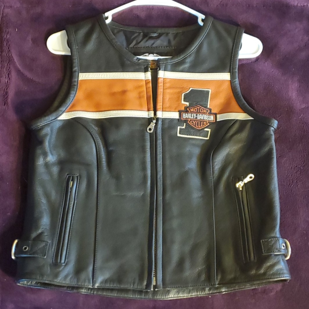 Harley Davidson Leather Vest